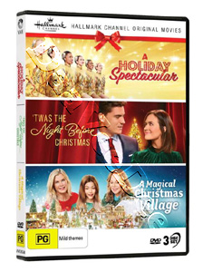 Hallmark Christmas Collection 34 | A Holiday Spectacular / Twas the Night Before Christmas / A Magical Christmas Village  |   DVD